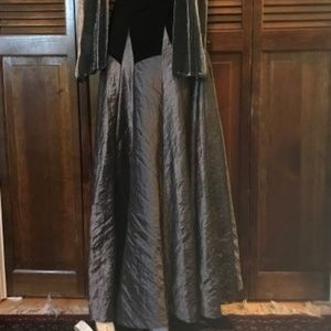 Joseph Ribkoff Crushed Satin Skirt